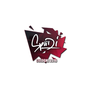 Sticker | Spiidi | Cologne 2016