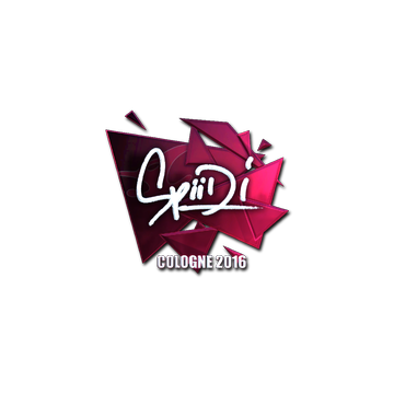 Sticker | Spiidi (Foil) | Cologne 2016