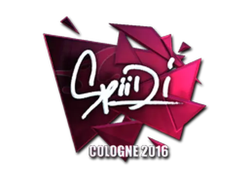 Sticker | Spiidi (Foil) | Cologne 2016