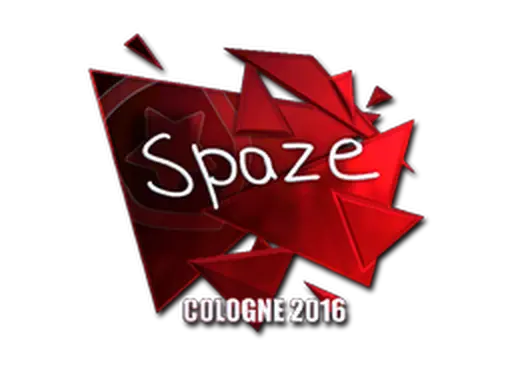 Sticker | spaze (Foil) | Cologne 2016