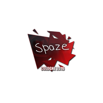 Sticker | spaze | Cologne 2016
