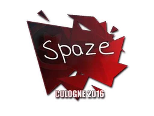 Sticker | spaze | Cologne 2016