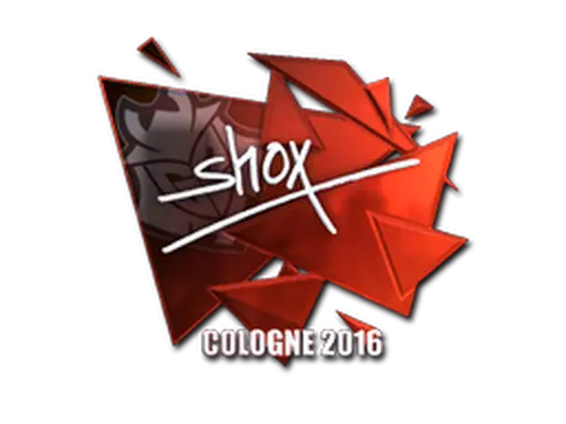 Sticker | shox (Foil) | Cologne 2016