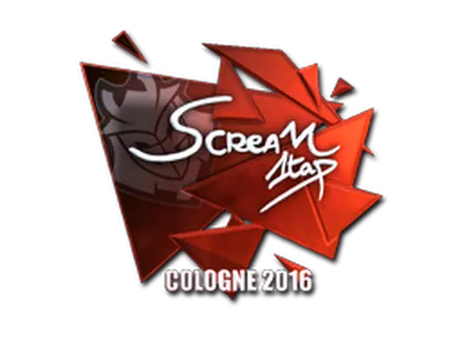 Sticker | ScreaM (Foil) | Cologne 2016