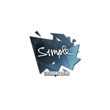 Sticker | s1mple | Cologne 2016