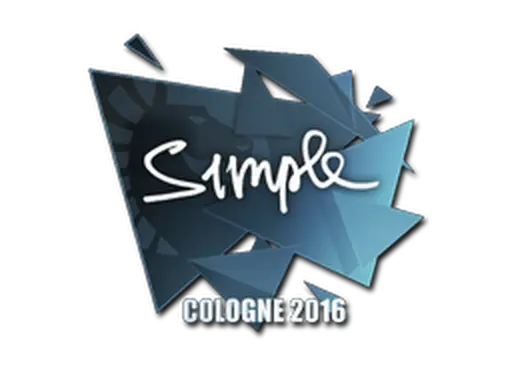 Sticker | s1mple | Cologne 2016