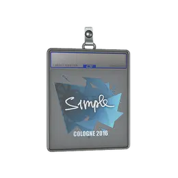 Sticker Slab | s1mple | Cologne 2016 image