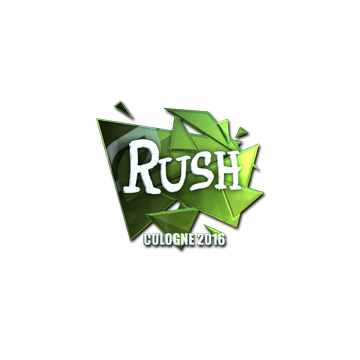 Sticker | RUSH (Foil) | Cologne 2016
