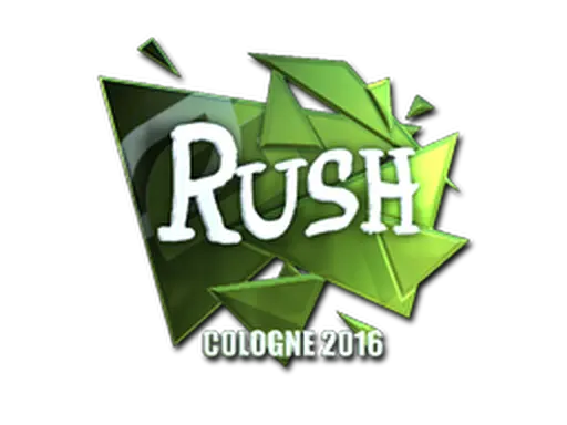 Sticker | RUSH (Foil) | Cologne 2016