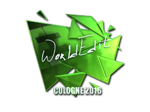 Sticker | WorldEdit (Foil) | Cologne 2016
