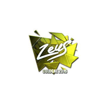 Sticker | Zeus (Foil) | Cologne 2016