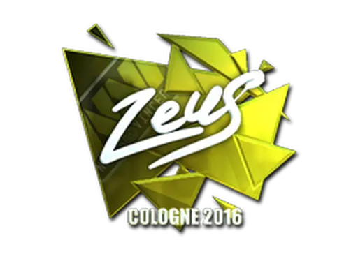 Sticker | Zeus (Foil) | Cologne 2016