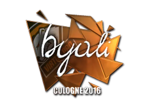 Sticker | byali (Foil) | Cologne 2016