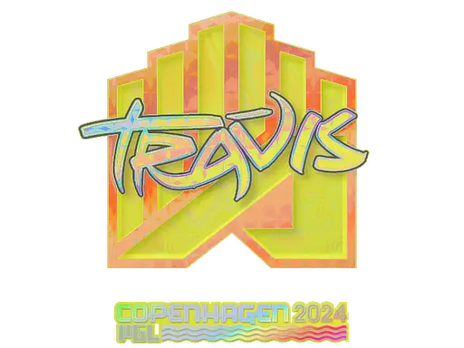 Sticker | TRAVIS (Holo) | Copenhagen 2024