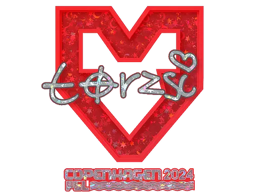 Sticker | torzsi (Glitter) | Copenhagen 2024