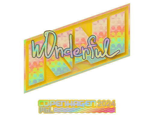 Sticker | w0nderful (Holo) | Copenhagen 2024