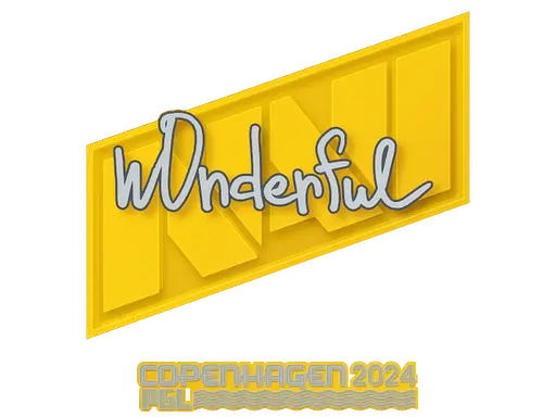 Sticker | w0nderful | Copenhagen 2024