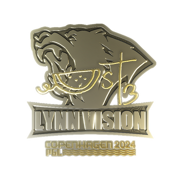 Sticker | westmelon (Gold) | Copenhagen 2024