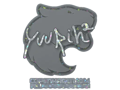 Sticker | yuurih (Glitter) | Copenhagen 2024