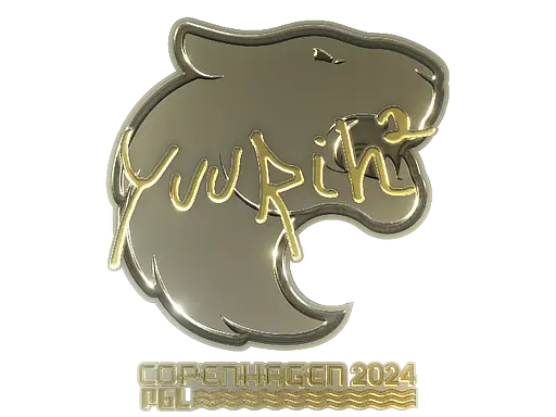 Sticker | yuurih (Gold) | Copenhagen 2024