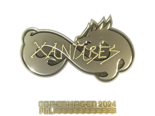 Sticker | XANTARES (Gold) | Copenhagen 2024
