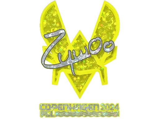 Sticker | ZywOo (Glitter) | Copenhagen 2024