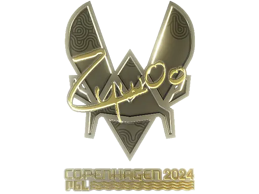 Sticker | ZywOo (Gold) | Copenhagen 2024