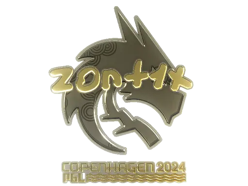 Sticker | zont1x (Gold) | Copenhagen 2024