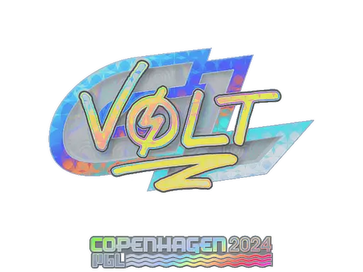 Sticker | volt (Holo) | Copenhagen 2024