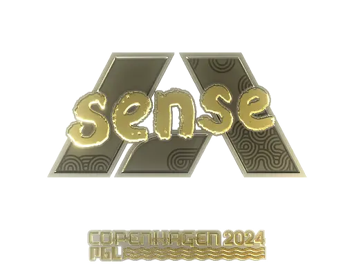 Sticker | sense (Gold) | Copenhagen 2024