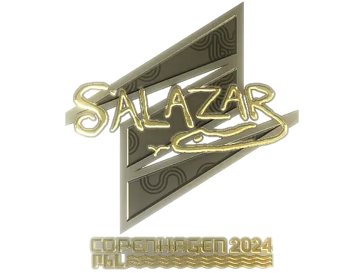 Sticker | salazar (Gold) | Copenhagen 2024