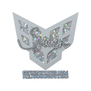 Sticker | sjuush (Glitter) | Copenhagen 2024