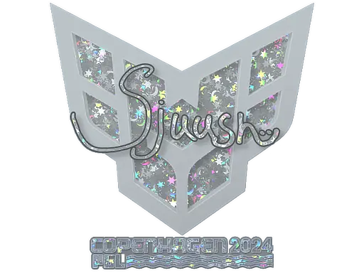 Sticker | sjuush (Glitter) | Copenhagen 2024