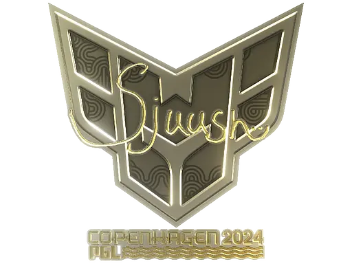 Sticker | sjuush (Gold) | Copenhagen 2024