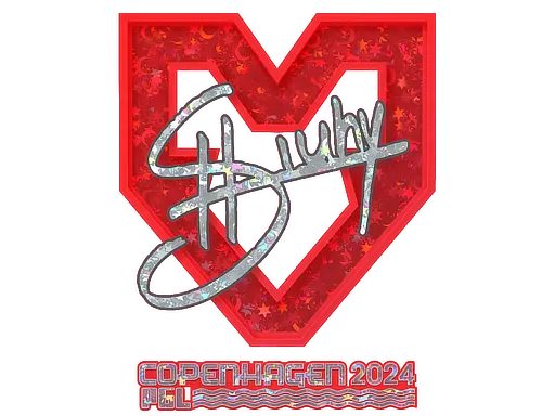 Sticker | siuhy (Glitter) | Copenhagen 2024