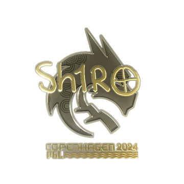Sticker | sh1ro (Gold) | Copenhagen 2024