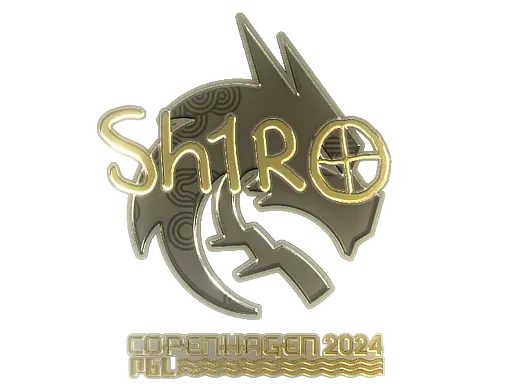 Sticker | sh1ro (Gold) | Copenhagen 2024
