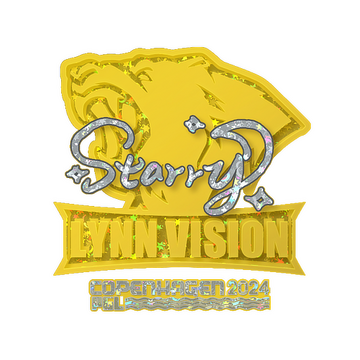 Sticker | Starry (Glitter) | Copenhagen 2024