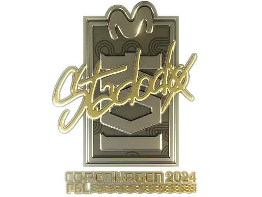 Sticker | stadodo (Gold) | Copenhagen 2024