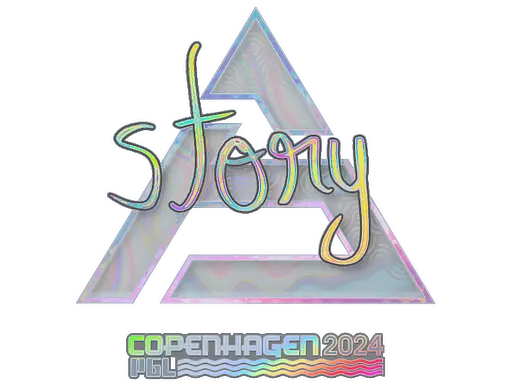 Sticker | story (Holo) | Copenhagen 2024