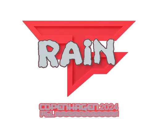 Sticker | rain | Copenhagen 2024