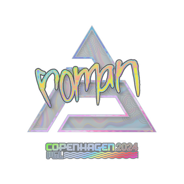 Sticker | roman (Holo) | Copenhagen 2024