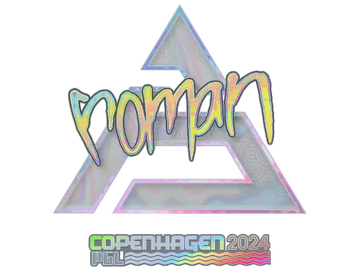 Sticker | roman (Holo) | Copenhagen 2024