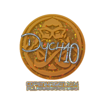 Sticker | Dycha (Glitter) | Copenhagen 2024