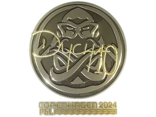 Sticker | Dycha (Gold) | Copenhagen 2024