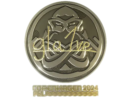 Sticker | gla1ve (Gold) | Copenhagen 2024