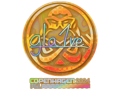 Sticker | gla1ve (Holo) | Copenhagen 2024