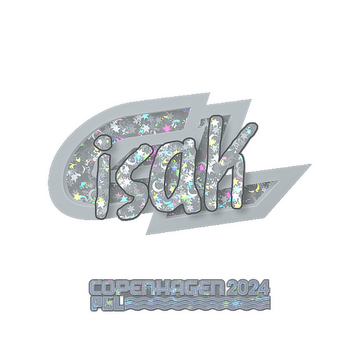 Sticker | isak (Glitter) | Copenhagen 2024