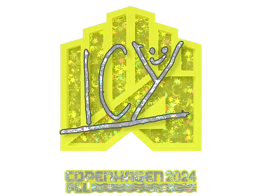 Sticker | ICY (Glitter) | Copenhagen 2024