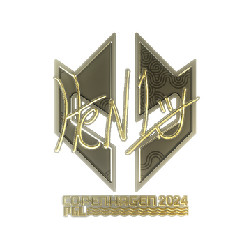 Sticker | HEN1 (Gold) | Copenhagen 2024